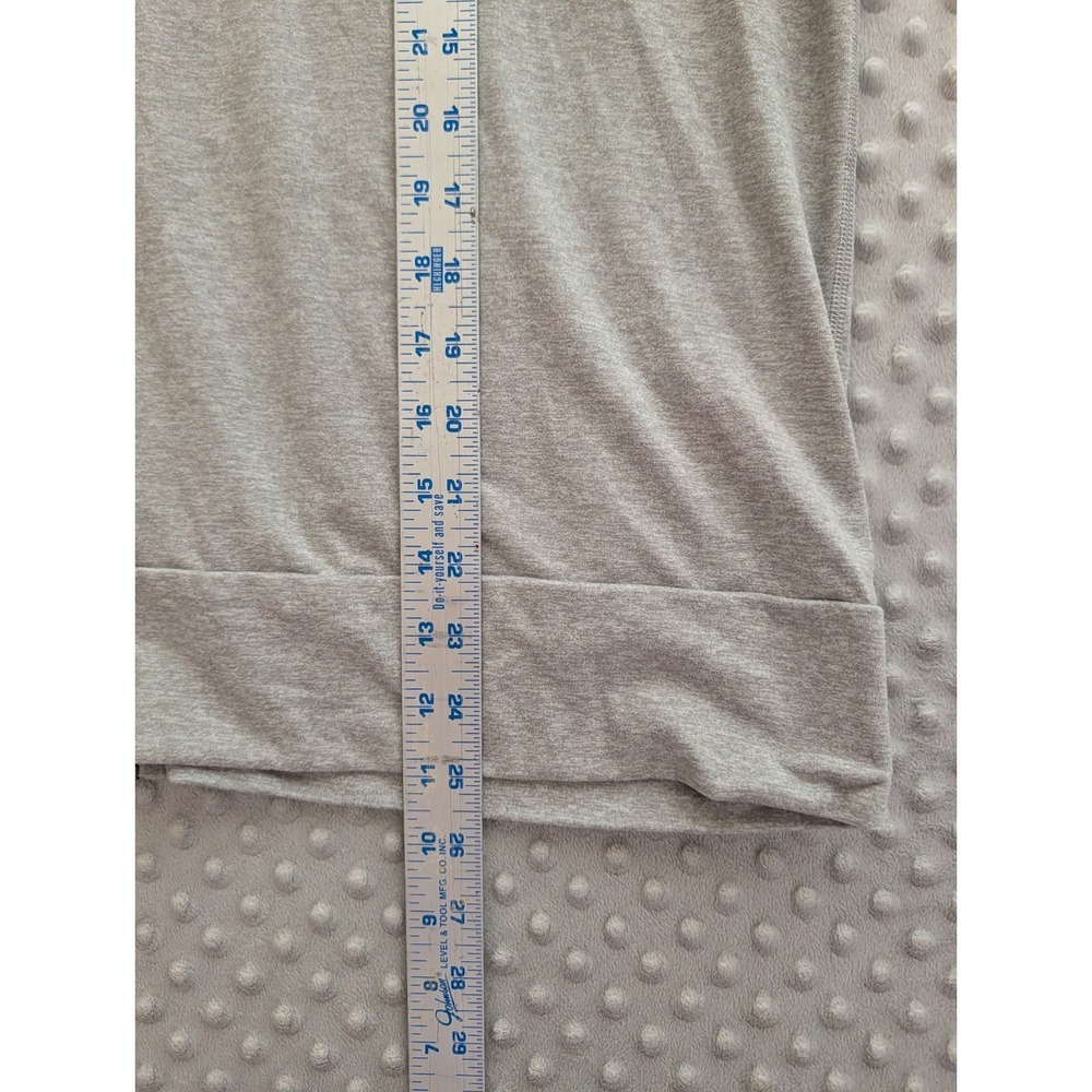 Vuori Halo Performance Hoodie 2.0 Women's XL Heathered Gray Zip Up Stretch ** - Picture 11 of 11